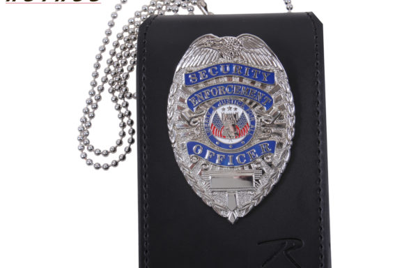 Universal Leather Badge and ID Holder