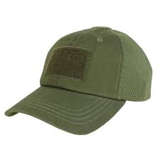 Green Tacticle Mesh Hat