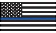 Thin Blue Line 3 x 5